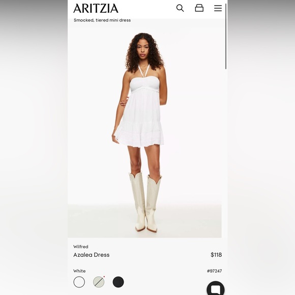 Aritzia Azalea dress - Picture 1 of 2